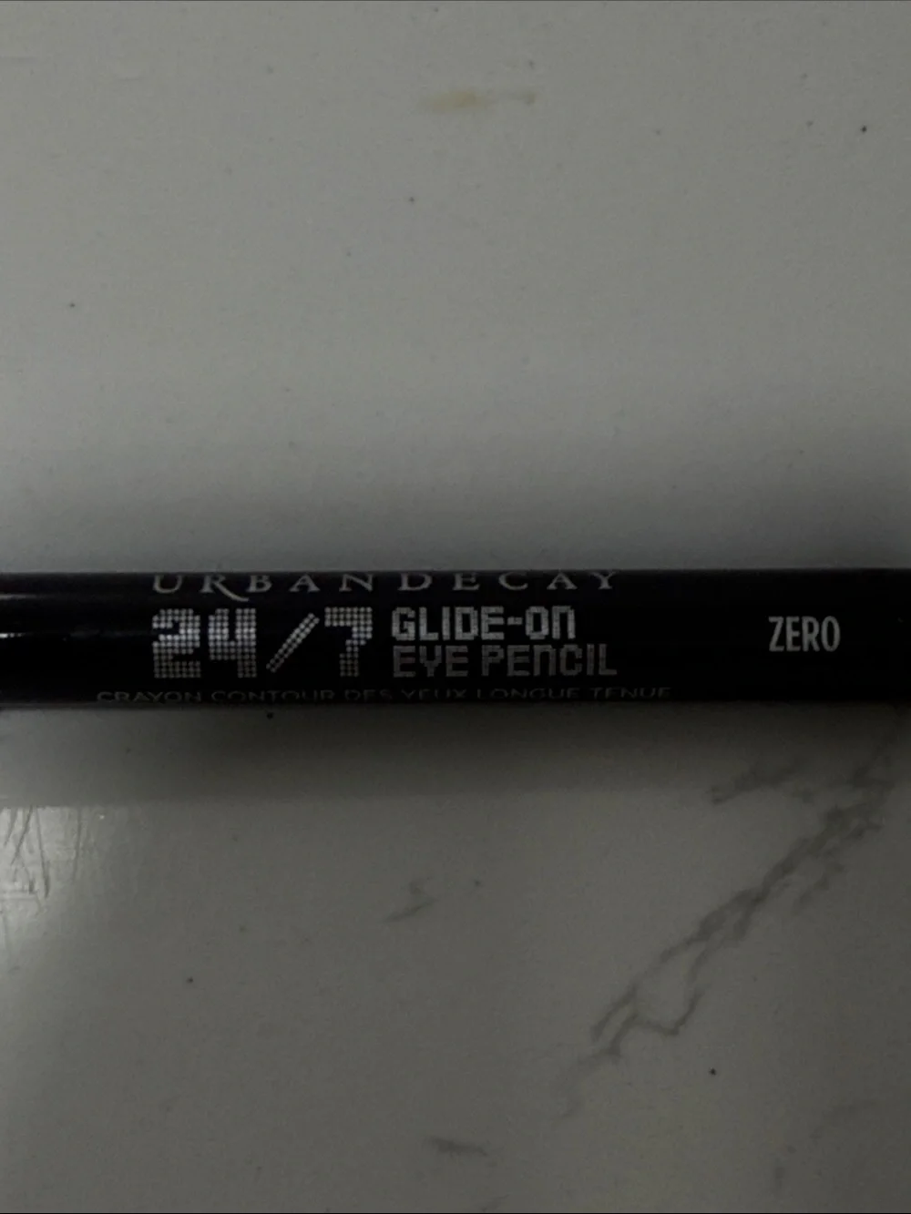 NEW w/o BOX Urban Decay 24/7 Glide-On Eye Pencil - Zero Black .003 oz